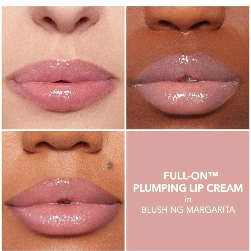 BUXOM Blushing Margarita‎ Full-On Plumping Lip Cream Gloss 0.14 oz New In Box